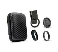 Bosiyrggrl Lente Macro para Teléfono Profesional HD Walking Way 4K 20X 37MM Filtro de Fotografía de Primer Plano para Tomas con Teléfono Inteligente