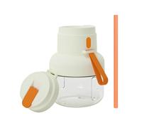 Bosiyrggrl Licuadora Portátil para Batidos con 12 Cuchillas, Botella Agitadora, Exprimidor de Frutas Recargable para el Hogar, Herramienta de Cocina A