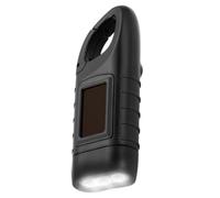 Bosiyrggrl Linterna de Manivela con EnergíA Solar,Linterna LED Recargable de Emergencia,Linterna de Supervivencia,Antorcha para Deportes Al Aire Libre,A