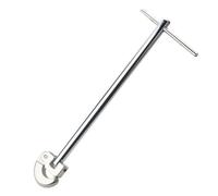 Bosiyrggrl Llave de Grifo Ajustable de 11 Pulgadas con Capacidad de Mordaza de 3/8 A 1-1/4 Pulgadas. Llave para Grifo de para Fijar Tuercas Traseras y de Unión.