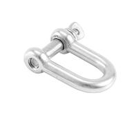 Bosiyrggrl M6x38mm Recto D-Grillete, Corto, Acero Inoxidable AISI 316