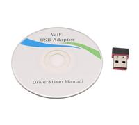 Bosiyrggrl Mini USB Drive Adaptador de LAN inalambrico 802.11 / b Tarjeta de Red inalambrica 150Mbps