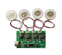 Bosiyrggrl MóDulo Humidificador de Cuatro Rociados Placa de Control del Humidificador Placa del Controlador del Atomizador MóDulo Humidificador de Cuatro Rociados, Juego A