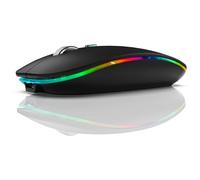 Bosiyrggrl Mouse Jiggler Anti-HibernacióN Cursor de Movimiento AutomáTico RatóN Bluetooth InaláMbrico Virtual Previene el Bloqueo de la Computadora Mover la Pantalla E