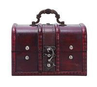 Bosiyrggrl Multi Vintage Jewelry Collar Pulsera Regalos Caja de Almacenamiento Organizador Estuches de Madera TAMAÑO: 16X11.5X10.2Cm Tipos: Tipos 2