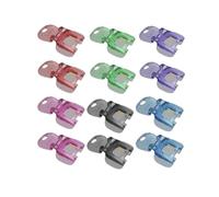 Bosiyrggrl Paquete de 12 Abrelatas FáCiles de Abrir y Protector de Bebidas, Coloridos Abrelatas Manuales para Refrescos y Cerveza, para Coca-, Cerveza, Refrescos y Bebidas de Aluminio.