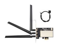 Bosiyrggrl para Broadcom Bcm94360CSAX Bcm943602CS Bcm94331CSAX Tarjeta WLAN Adaptador Convertidor de Escritorio PCI-E + Antena para Tarjeta WiFi de