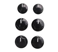 Bosiyrggrl Perilla de Control de 6 Piezas Perillas de Control de Audio de Volumen para Piezas de Guitarra EléCtrica de Bajo de Jazz