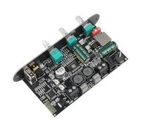 Bosiyrggrl Placa Amplificadora Mono de CC 9-24 V, 100 W, TPA3116D2, Módulo Amplificador de Potencia de Audio BT, 1001U, Módulo Amplificador para Cine en Casa.