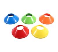 Bosiyrggrl Placa con Logotipo Pequeño, Marcador de Boca Redonda, Cilindro para Pelota de Fútbol, Suministros para Equipos de Práctica, Placa con Logotipo para Entrenamiento de Fútbol