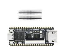 Bosiyrggrl Placa de Desarrollo Tang Nano 20K FPGA RISC-V Linux para Juegos Retro. Compatible con Pantalla LCD RGB, Tarjeta TF, SDRAM de 64 Mbit y LUT4 de 20K.
