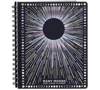 Bosiyrggrl Planificador Lunar de Muchas Lunas 2025, Planificador Lunar para Brujas, Planificador Lunar Mágico, Cuaderno Planificador 2025 con Luna