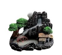 Bosiyrggrl Quemador de Incienso de Reflujo de Cascada Que Fluye de Alta MontañA Difusor de Fragancia para el Hogar Quemador de Incienso DecoracióN,F