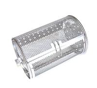 Bosiyrggrl Rejilla de Parrilla para Cocinar Barbacoa de Acero Inoxidable - Rejilla de Parrilla Redonda para Barbacoa Al Aire Libre para Fogatas - Utensilios de Cocina para Acampar y PíCnic C