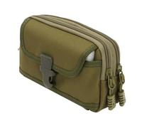 Bosiyrggrl Riñonera Táctica Molle, para Teléfono Móvil para Exteriores, para Acampar, Hacer Senderismo, Soporte para Accesorios C