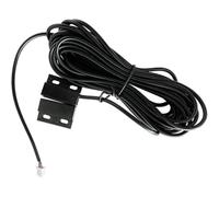 Bosiyrggrl Sensor Magnético de Cortina para Puerta de Garaje con Detector Magnético con Cable de 5 M para Accesorios de Apertura de Puerta de Garaje.