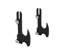 Bosiyrggrl Soporte de ExhibicióN de Espada, Gancho de Espada Soporte de ExhibicióN Soporte de Espada SamuráI Montado en la Pared de Dos de AcríLico, Compatible con Todas Las Espadas A