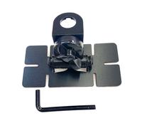 Bosiyrggrl Soporte de Montaje con Clip para Antena de Radio de Automóvil, Tipo Adhesivo, +, Base de Clip Fija para Antena de Walkie Talkie, Ajustable en Dos Ejes