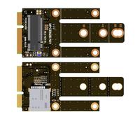 Bosiyrggrl Tarjeta Adaptadora MPCIE A Key-B Ranura de Expansión MINIPCI-e A M.2 NGFF Tarjeta Adaptadora Nic Interfaz WiFi A Tarjeta Adaptadora M B