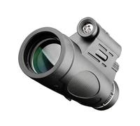Bosiyrggrl Telescopio Monocular Portátil HD con Prisma BAK4 de 12 X 50, Telescopio Iluminado para Observación de, Senderismo, Monocular, Estándar
