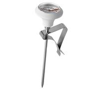 Bosiyrggrl Termómetro para Espuma de Leche, Termómetro con Puntero, Termómetro Mecánico para Café Vertido, Herramienta de Cafetería, Accesorios de Cocina,