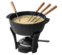 BOSKA Juego de fondue de queso Party Pro 1.1L - Juego de fondue - Olla de fondue - Hierro fundido - 700 gramos