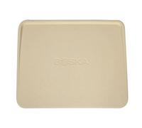 Boska Piedra para pizza Deluxe rectangular/para horno y barbacoa/pizzas en calidad de horno de piedra/hermoso borde elevado/Cordierita / 32 x 40 cm