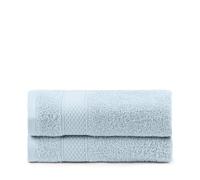 BOSKIMO - Juego de 2 Toallas de Baño - Ducha Algodón Premium - Toalla de Baño Grandes, Mano, Bide y Ducha - 100% Algodón - 450 g - 100x150 - Azul