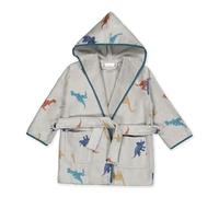 BOSKIMO KIDS - Albornoz Niños adolescentes Algodón: Niño, Niña, Unisex, Infantil y Bebé - 100% Algodón OEKO-TEX - 2 Bolsillos, Cinturón, Capucha, Albornoces Rizo muy suave con bordados para niños