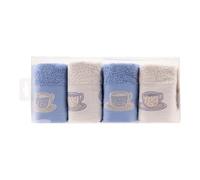 BOSKIMO Paños de Cocina Algodón Premium - Pack de 4 Trapos de Cocina Microfibra y Rizo, Trapos Cocina Algodón Absorbentes, Paños de Limpieza - Fabricado en Portugal