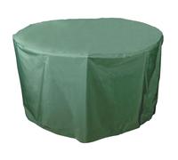 Bosmere - Funda para mesa redonda resistente a la intemperie, 40 pulgadas de diαmetro x 28 pulgadas de alto, color verde