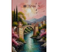 Bosnia and Herzegovina Travel Journal - Pink Trip Notebook to Record Adventures| Souvenir Gift for Girls, Teens & Women | 120 Wide-Ruled Pages, Paperback