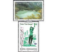 Bosnia-Herzegovina Michel.-No..: 201-202 (completa.edición.) 2000 conservación (sellos para los coleccionistas) paisajes