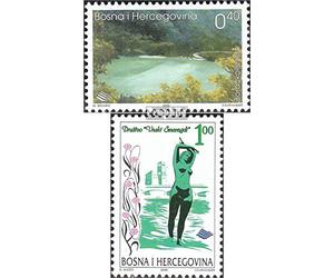 Bosnia-Herzegovina Michel.-No..: 201-202 (completa.edición.) 2000 conservación (sellos para los coleccionistas) paisajes