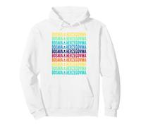 Bosnia y Herzegovina Colorido Sudadera con Capucha