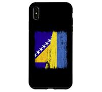 Bosnia Y Herzegovina Ucrania Media Bandera Carcasa para iPhone XS MAX