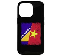 Bosnia y Herzegovina Vietnam Media Bandera Carcasa para iPhone 13 Pro