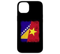 Bosnia y Herzegovina Vietnam Media Bandera Carcasa para iPhone 14 Plus