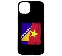 Bosnia y Herzegovina Vietnam Media Bandera Carcasa para iPhone 15 Plus