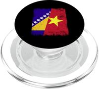 Bosnia y Herzegovina Vietnam Media Bandera PopSockets PopGrip para MagSafe