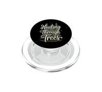 Bosque Bañando Defensor Shinrin-yoku Naturaleza Terapia Amante PopSockets PopGrip para MagSafe