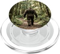Bosque Bigfoot Camino Oculto Cryptid Mystery Graphic PopSockets PopGrip para MagSafe