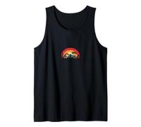 Bosque conservación geométrica minimalismo árbol Camiseta sin Mangas