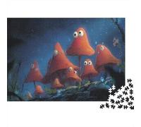 Bosque de Setas Antiguo Juego De Rompecabezas 3D De Papel 70x50cm/1000pcs, - Educativo Y Creativo, Antistrés Y Decoración Original, Regalo Genial para Todos