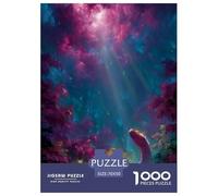 Bosque fantástico Puzzle 3D De Papel 70x50cm/1000pcs Camino mágico Juego Educativo Y Relajante Decoración Creativa Regalo De Decoración Hogareña Ideal para Adultos