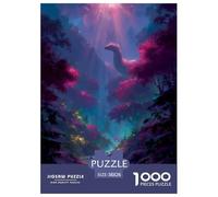 Bosque fantástico Puzzle De 1000 Piezas 38x26cm/1000pcs Camino mágico Juego Educativo Creativo Relajante para Adultos Decoración Y Regalo En Uno