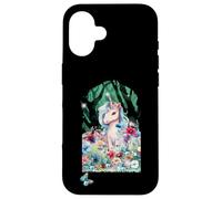 Bosque Flores Naturaleza Unicornio Mujer Niña Niño Teenie Caballos Carcasa para iPhone 16
