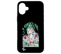 Bosque Flores Naturaleza Unicornio Mujer Niña Niño Teenie Caballos Carcasa para iPhone 16 Plus