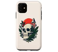 Bosque gótico botánico Cottagecore, Calavera gótica, Hongo, Luna Carcasa para iPhone 11
