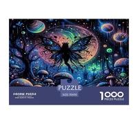 Bosque Mágico Arcoíris Puzzle 1000 Piezas, Moderno DIY,Entretenimiento Creativo Clásicos para Adultos Y Niños A Partir De 12 Años Un Rompecabezas Desafiante - Decoración del Hogar 70x50cm/1000pcs